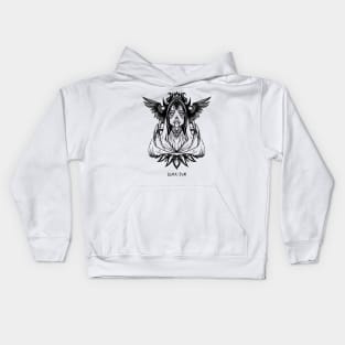 PRIESTESS OF THE BLACK SUN Raw Kids Hoodie